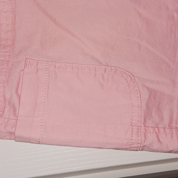 Womens 24W Lee flex-to-go bermuda shorts relaxed fit pink Flexible waistband NWT - Picture 4 of 9